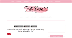 Desktop Screenshot of faithbranded.com